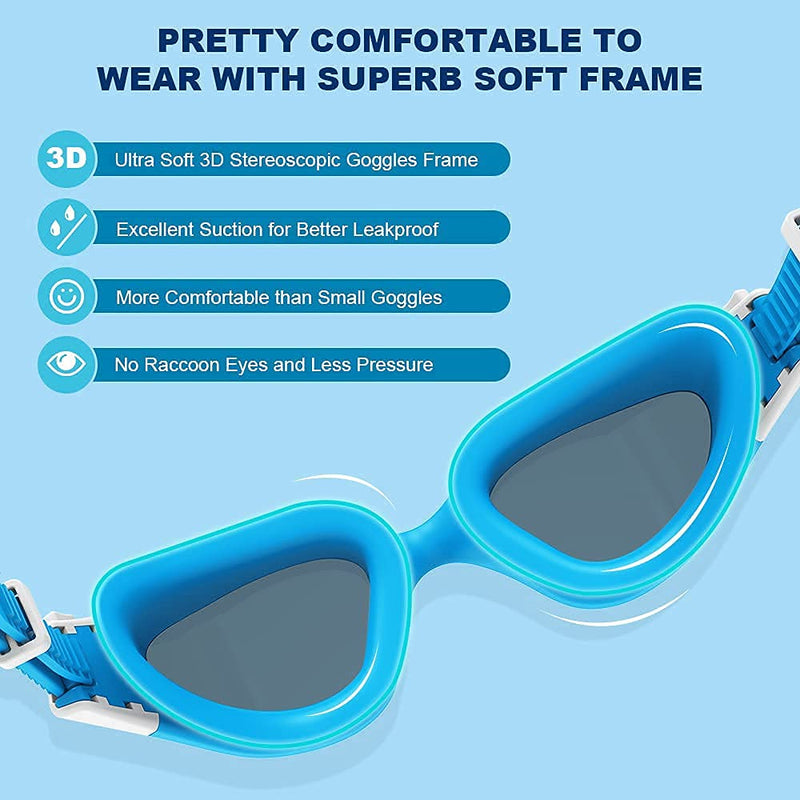 ZIONOR G1MINI Kids Polarized Swim Goggles and G1 Adult Polarized Swim Goggles - BeesActive Australia
