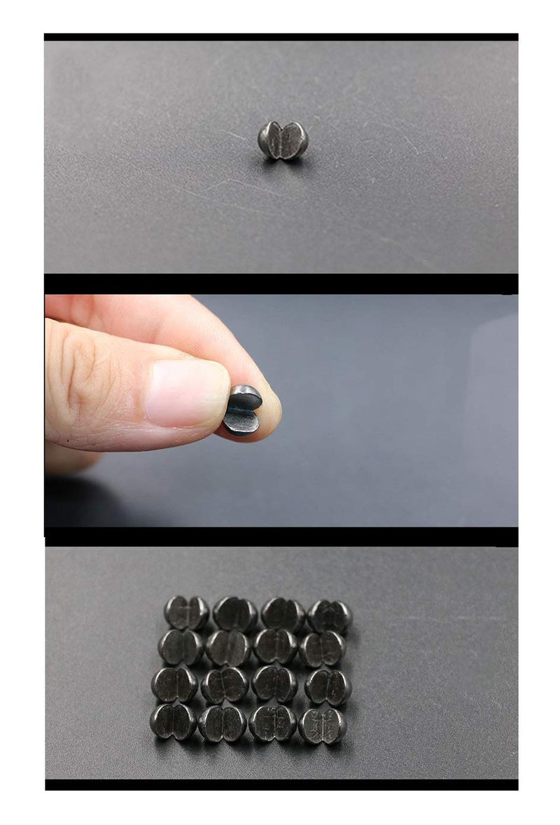 RENGANG Split Shot Fishing Weights Fishing Sinkers Lead Split Shot Fishing Weights Sinkers Split Shot Sinkers for Fishing -Space Sinker 500Pcs 2.3G / 0.005LB - BeesActive Australia