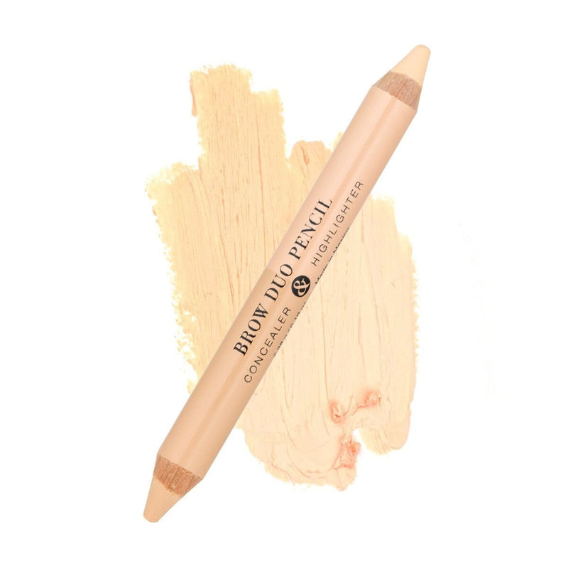 Billion Dollar Brows Duo Brow Highlighter & Concealer Pencil for Lifting and Highlighting Eyebrows - BeesActive Australia