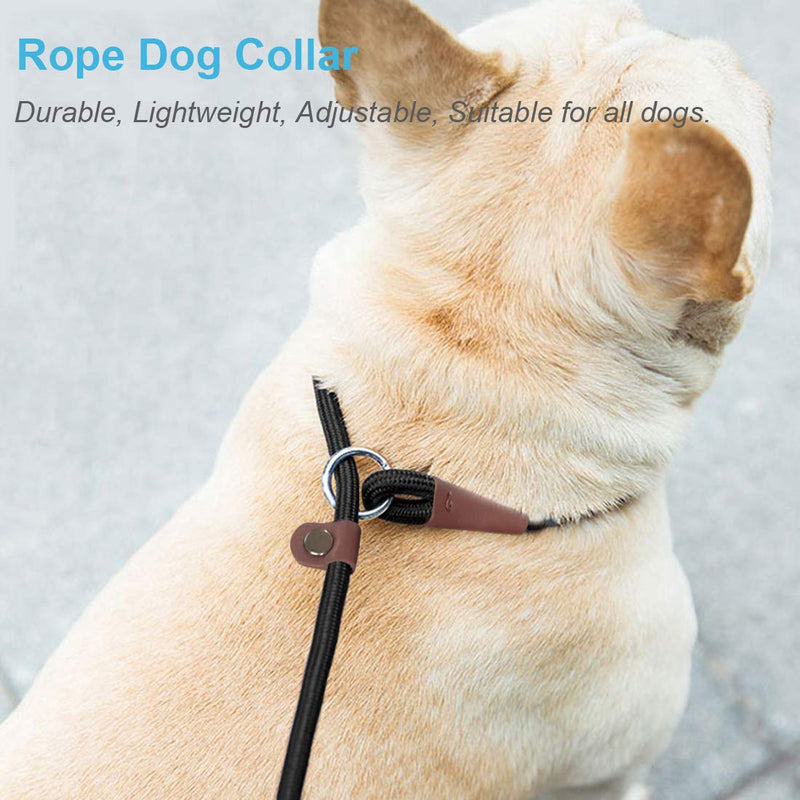 MayPaw 4FT Rope Dog Leash and Slip Collar Combain for Dog Training/Walking - BeesActive Australia