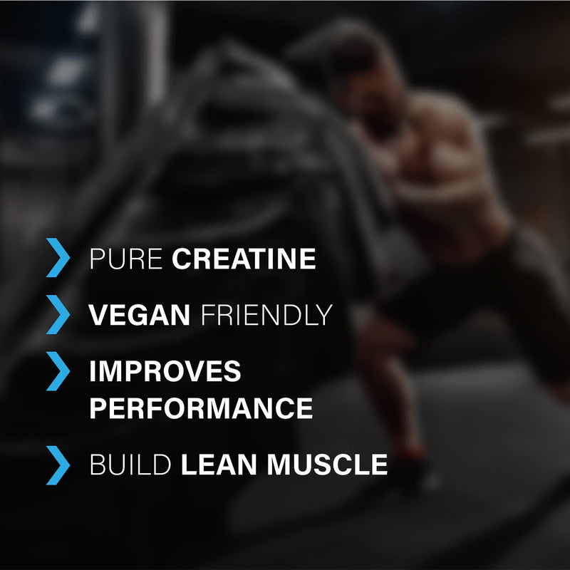 Pure Creatine Powder - Genetic Supplements - Creatine Nutritional Supplements - Muscle Builder - Muscle Repair - Unflavoured - 500g - 100 Servings - BeesActive Australia