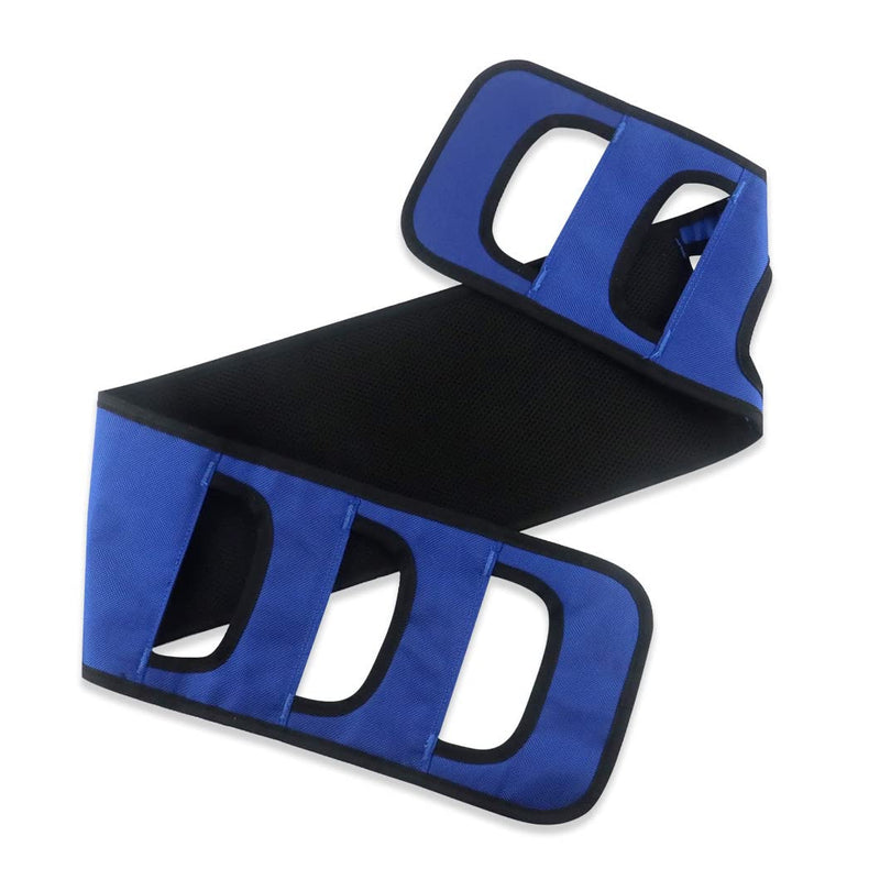 VOANZO Transfer Sling Non-Slip Transfer Belts Safety Patient Lift Board Mobility Aids Equipment for Elderly or Patient(Blue) - BeesActive Australia
