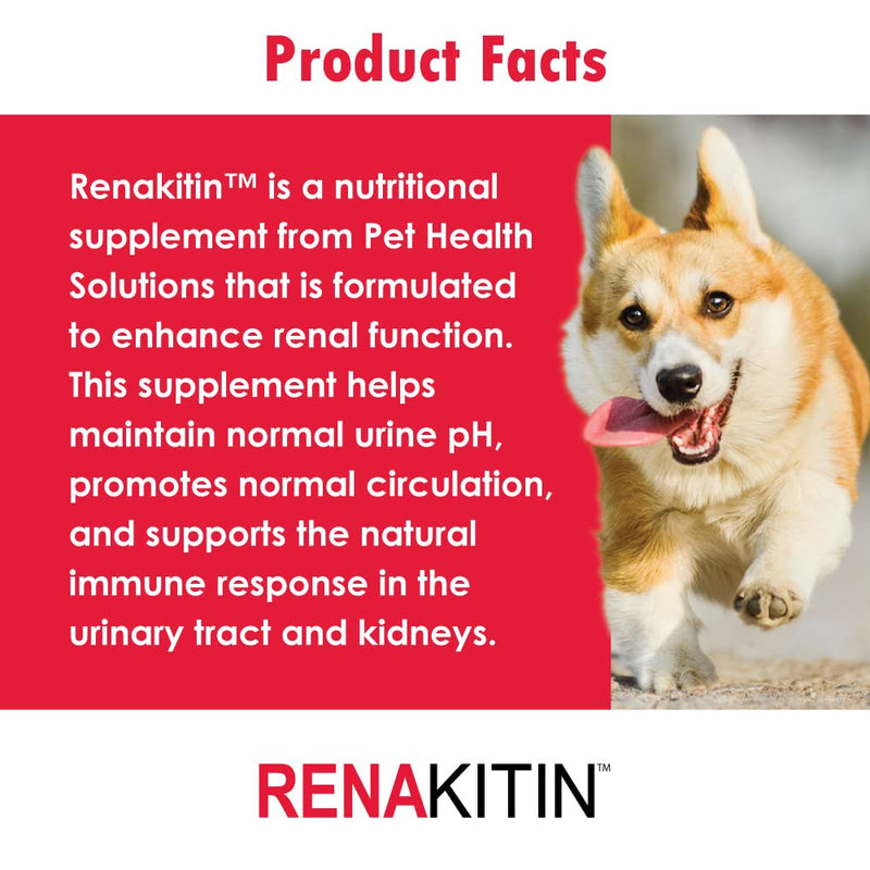 HEALTHY PETS HealthyPets Renakitin Dogs & Cats - Nutritional Supplement Enhance Renal Function Normal Urine pH, Circulation, Immune System, Urinary Tract - Kidney Support - 180 gm, Red (RENAKIT0731) - BeesActive Australia
