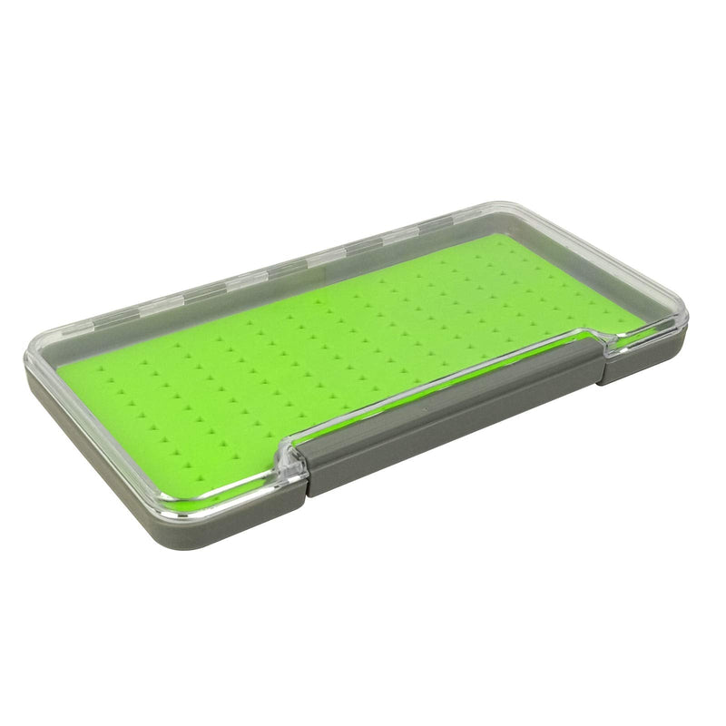 Aventik Silicone Super Slim Fishing Box Waterproof Fly Fishing Boxes Stroage and Trags(2pcs-G048LB) 2pcs-g048lb - BeesActive Australia