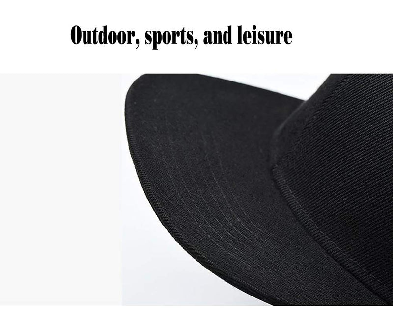 Unisex Adjustable Skull Middle Finger Baseball Cap Classic Dad Hat Black One Size - BeesActive Australia