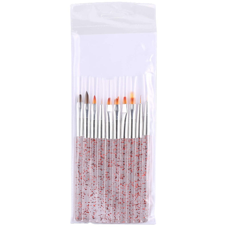 Nail Dotting Pen Liner Brush Art Point Drill Drawing Tools Set Double Ended - BeesActive Australia