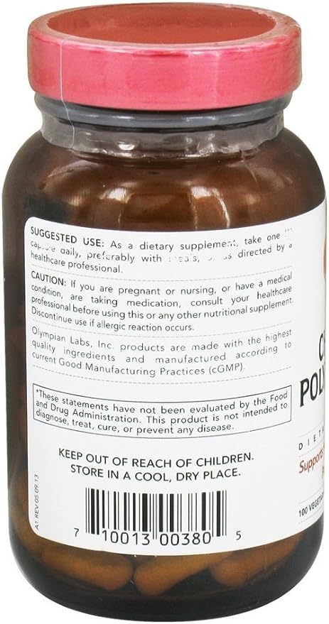 Olympian Labs Chromium Polynicotinate 200 mcg 100 Vegetarian Capsules - BeesActive Australia