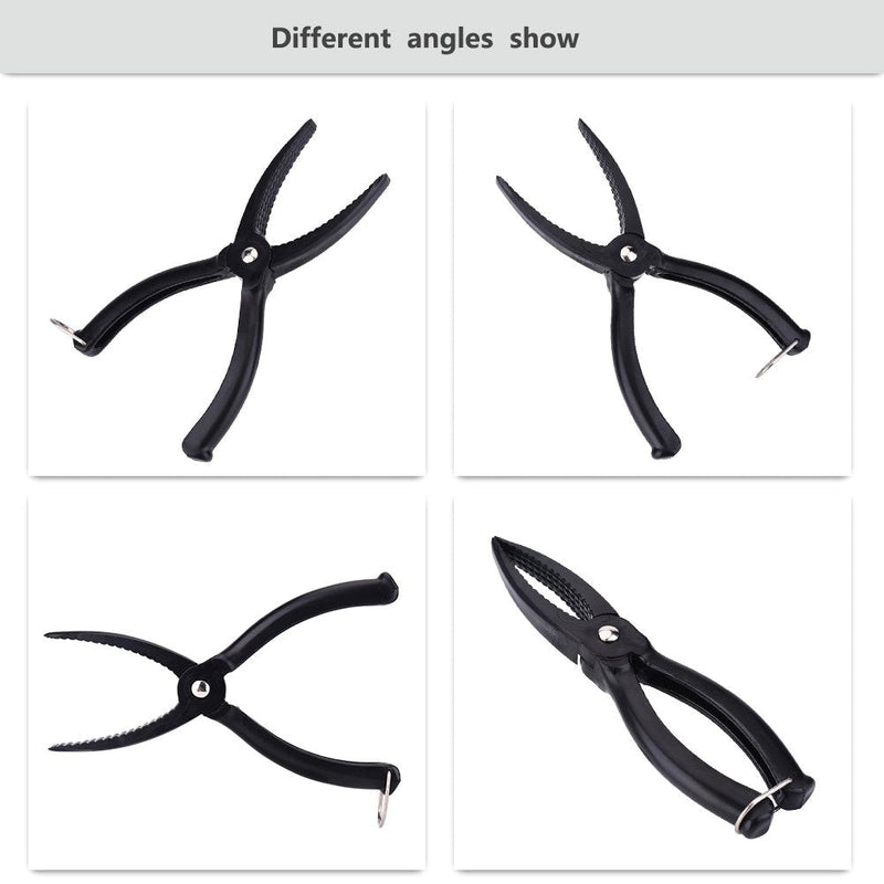 Dioche Fishing Pliers, Fishing Grip Gear Tool ABS Grip Tackle Fish Grip Tackle Fish Lip Holder Trigger Clamp with Ring - BeesActive Australia