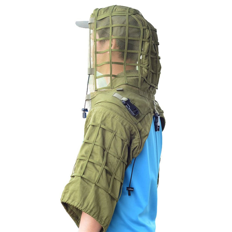 ROCOTACTICAL Tactical Sniper Top Ghillie Base Airsoft Hunting Ghillie Suit Foundation ARMY GREEN - BeesActive Australia