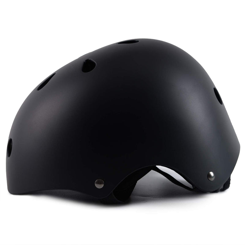 Bavilk Kids Bike Helmet,CPSC Certified Multi-Sport Helmet for Cycling Skateboard Scooter Skating,3 Sizes,from Toddler to Youth Matte Black Small: 48-54 cm / 18.9"-21.3" - BeesActive Australia
