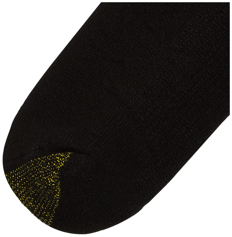 Gold Toe mens Ultra Tec Performance Quarter Socks, 3-pairs Large Black - BeesActive Australia