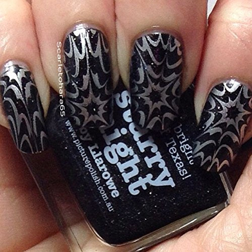 PUEEN Nail Art Stamping Plate Celebration Collection - FIREWORKS FESTIVAL - NEW INVENTION Super Size All You Can Stamp Full Size Stamping Image Plates Manicure DIY (Infinite Images With Your Creativity)-BH000435 - BeesActive Australia