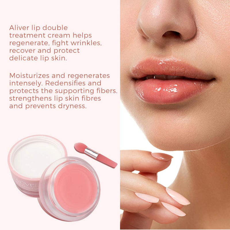 Lip Scrub, Lip Treatment Soothing Moisturizing Lip Mask for Chapped and Cracked Lips, Younger Looking Lips Overnight, Restore & Plump Dry, Anti-Wrinkle, Anti-Aging, Exfoliating Lip Cream (Strawberry) Strawberry - BeesActive Australia
