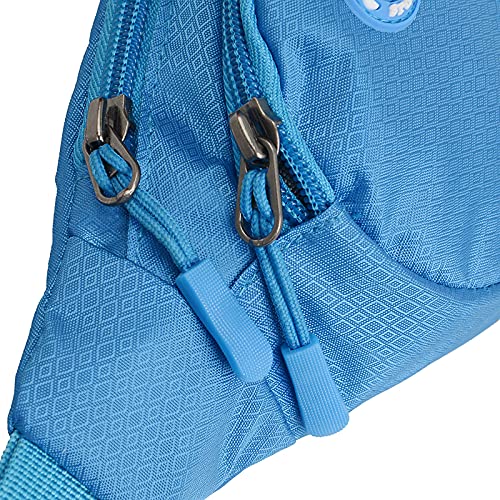 Generic, Fanny Pack Waist Pack Waist Bag for Women Men, Water Resistant Small Waist Pouch Slim Belt Bag for Running Travelling Hiking Walking Lightweight Crossbody Chest Bag Fit All Phones (Blue) Blue - BeesActive Australia