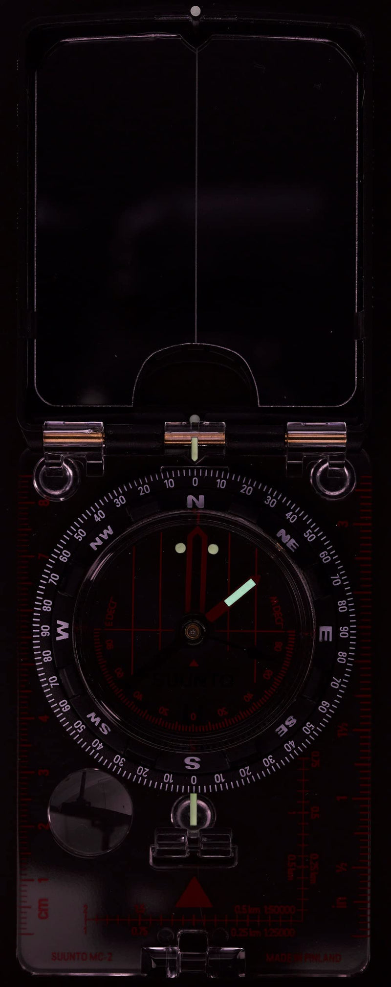 SUUNTO MC2 Navigator Mirror Sighting Compass with Built-in Clinometer, Quadrant - BeesActive Australia