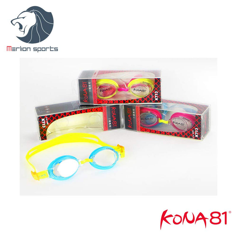 KONA81 K713 Swim Goggle for Adults IE-71355 Blue - BeesActive Australia