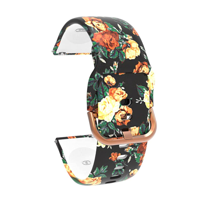Adjustable Strap Compatible with YAGALA Smart Watch Band for Women Men Quick Release Bands Soft Silicone Replacement Bands Sport Wristbands for YAGALA Smartwatch Accessory 2PACKS - BeesActive Australia