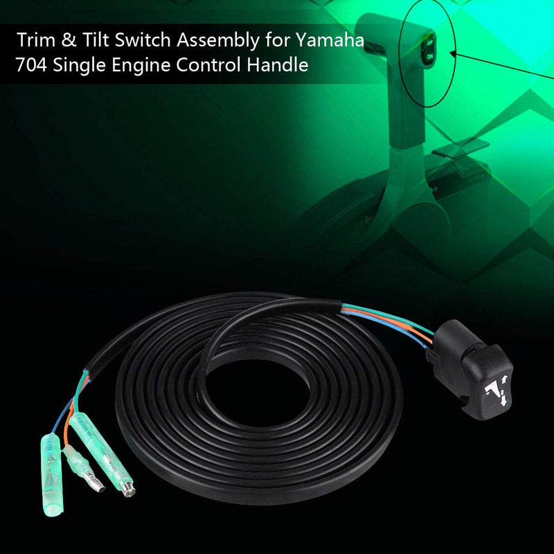 Acouto Trim & Tilt Switch Assembly for Yamaha 704 Single Engine Control Handle 704-82563-41-00 Trim and Tilt Switch - BeesActive Australia