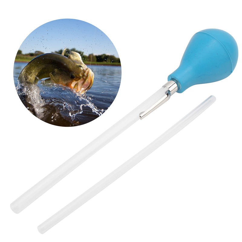 VGEBY 8.1inch Fly Fishing Stomach Pump Hatchway Tool for Outdoor Fishing Sports Accessories Blue - BeesActive Australia