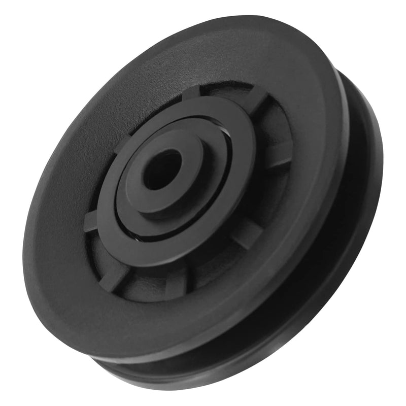 Luwint 3.5" Bearing Pulley Wheel, 2 Packs Fitness Pulleys Replacement for Home Gym Parts - BeesActive Australia