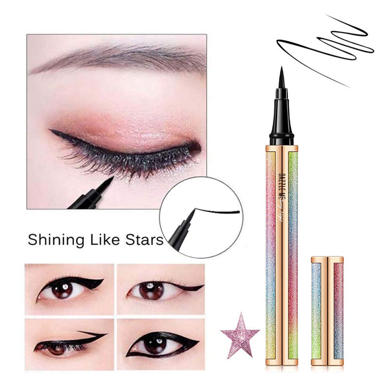 DAZZLE ME Starry Eyeliner, Waterproof Lasting Non Staining Liquid Eyeliner Pencil - BeesActive Australia