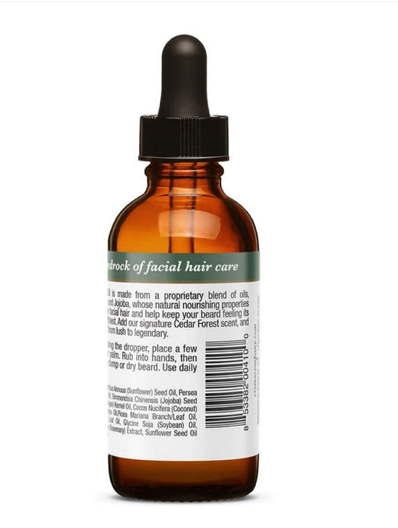 Cremo Beard Oil, -- Restores Moisture, Softens And Reduces Beard Itch for All Lengths Of Facial Hair, 1 Ounce Forest Blend - BeesActive Australia