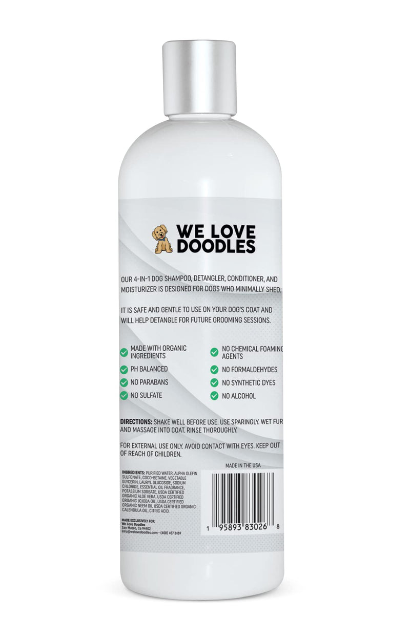We Love Doodles - Dog Shampoo, Conditioner, and Detangler - Best Shampoo for Goldendoodles and Doodles - Dog Shampoo for Puppies - Grooming, Organic Ingredients, Lavender, Moisturizing, Best Smelling - BeesActive Australia