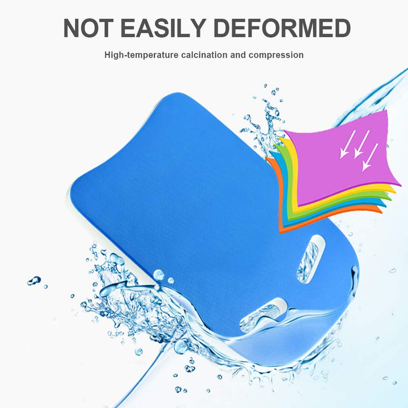 [AUSTRALIA] - ADTZYLD Swimming Kickboard Swim Training Kickboard, Lightweight Swim Board with Anti-Slip Smooth Edge and Integrated Hole Handle for Adults Kids Girls Blue 
