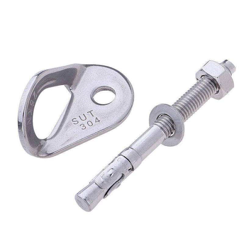 ISOP Climbing Anchor Bolt 2 Set - Expansion Bolt and Hanger FIXE 1 Rock Climbing - Usable for Fire Escape Rope Ladders - BeesActive Australia