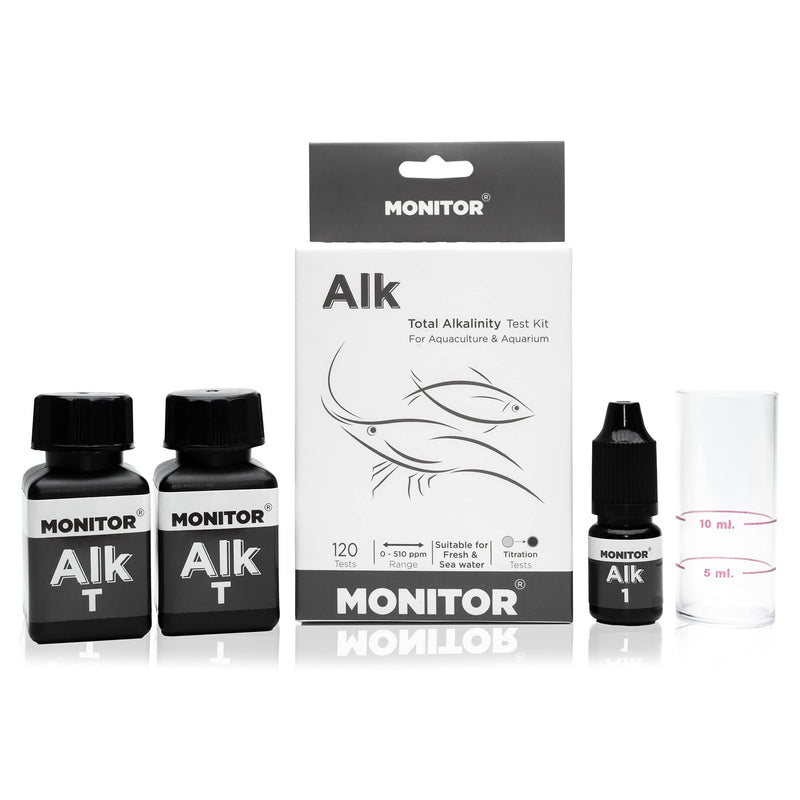 Generic Monitor Alkalinity Test KIT (120 Tests) - Monitor Aquarium & aquaculture Water Quality - BeesActive Australia