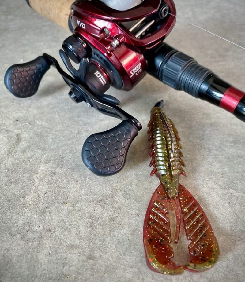 X Zone 4.25" Adrenaline Craw | Crawfish Lures for Bass, Trout, and More, Classic Aggressive Crayfish Lure Designed by Tournament Winner Brandon Palaniuk (6 Pack) 309 4.25" - BeesActive Australia
