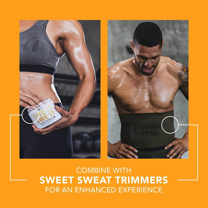 Sweet Sweat 'Workout Enhancer' Gel - Maximize your Exercise & Sweat Faster - 13.5oz Jar (Coconut Scent) Coconut - BeesActive Australia