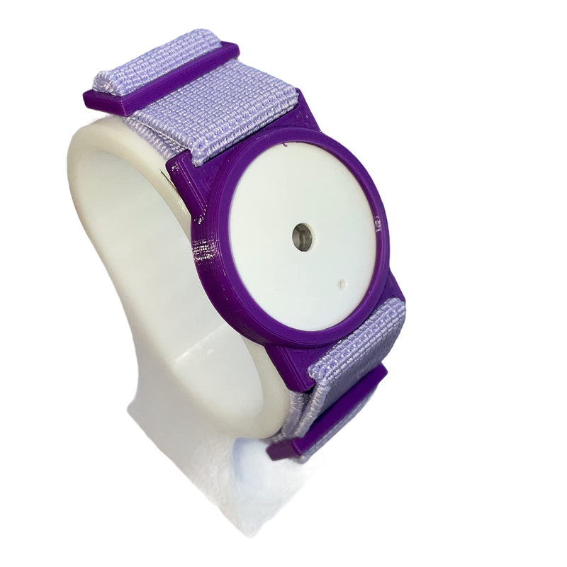 CGM Clips UK - Sensor Armband Holder/Protector Compatible with Freestyle Libre 1/2 - Purple and Lilac - BeesActive Australia