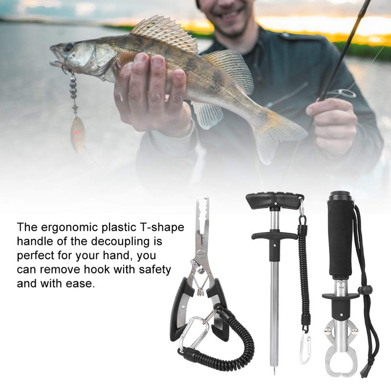 Bnineteenteam Fishing Pliers & Fish Lip Gripper & Fish Hook Remover Multifunction Combination Fishing Tool Kit Fishing Gifts for Men - BeesActive Australia