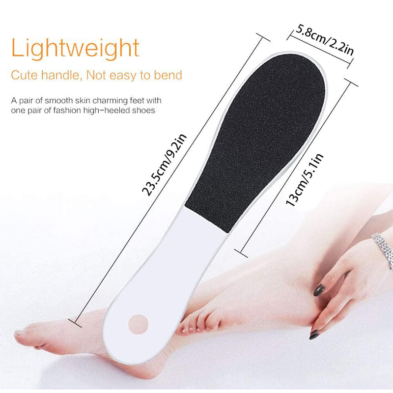 Double-Sided Foot File, 6pcs Foot Rasp Files Disposable Foot Rasp Manicure File Callus Hard Skin Remover - BeesActive Australia