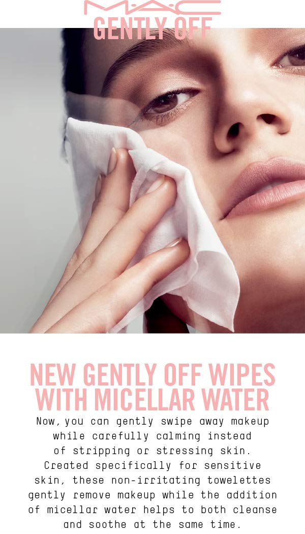 MAC Gently Off Wipes + Micellar Water - BeesActive Australia