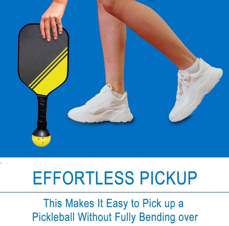 HUNTARMOR Pickleball Ball Retriever Paddles Gifts Pickleball Paddles Accessories, The Easy Way to Pick Up Pickleballs Without Bending Over, Fits Any Standard Pickleball Paddles 2 Pack - BeesActive Australia