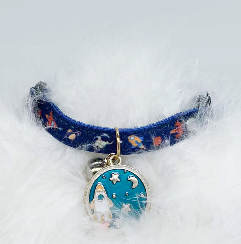 Cat Collars Breakaway with Bell - 2 Pack Cat Safety Collars for Boys & Girls - Safety Buckle Kitten Collars for Pet Supplies,Stuff,Accessories Blue - BeesActive Australia
