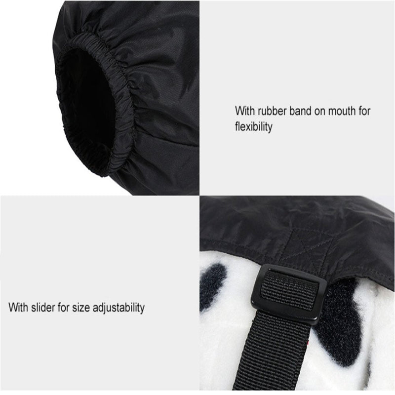 WORDERFUL Dog Eye Mask Calming Cap Shading Pet Anxiety Mask Muzzle for Grooming Anti Car Sickness Large - BeesActive Australia