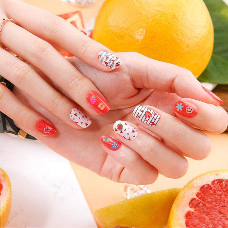 CCINEE Nail Art Slices,3D Assorted Fimo Slices Fruit Animal Flower Polymer Clay Slices for Slime Craft,4500PCS,1/5 Inche - BeesActive Australia