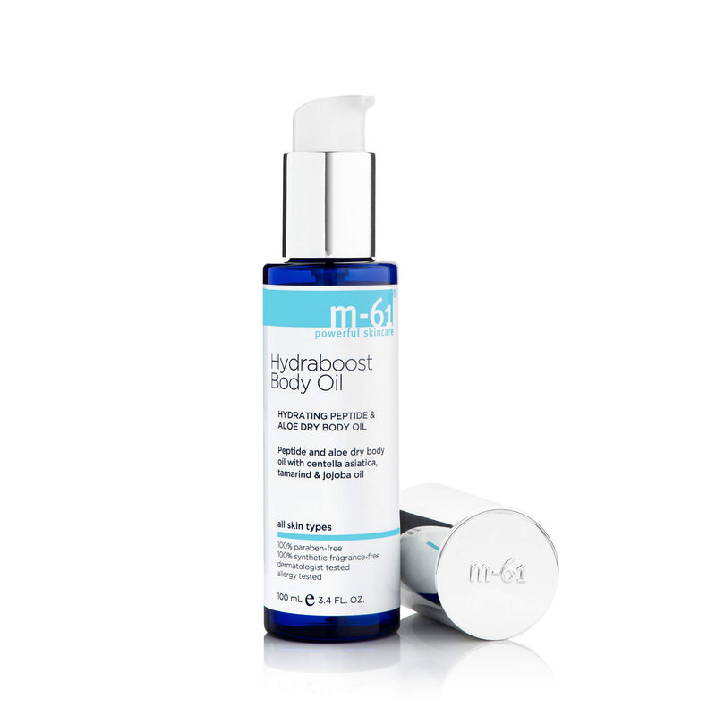 M-61 Hydraboost Body Oil - Lightweight, nourishing dry body oil with tripeptides, plant-derived squalane and centella asiatica - BeesActive Australia