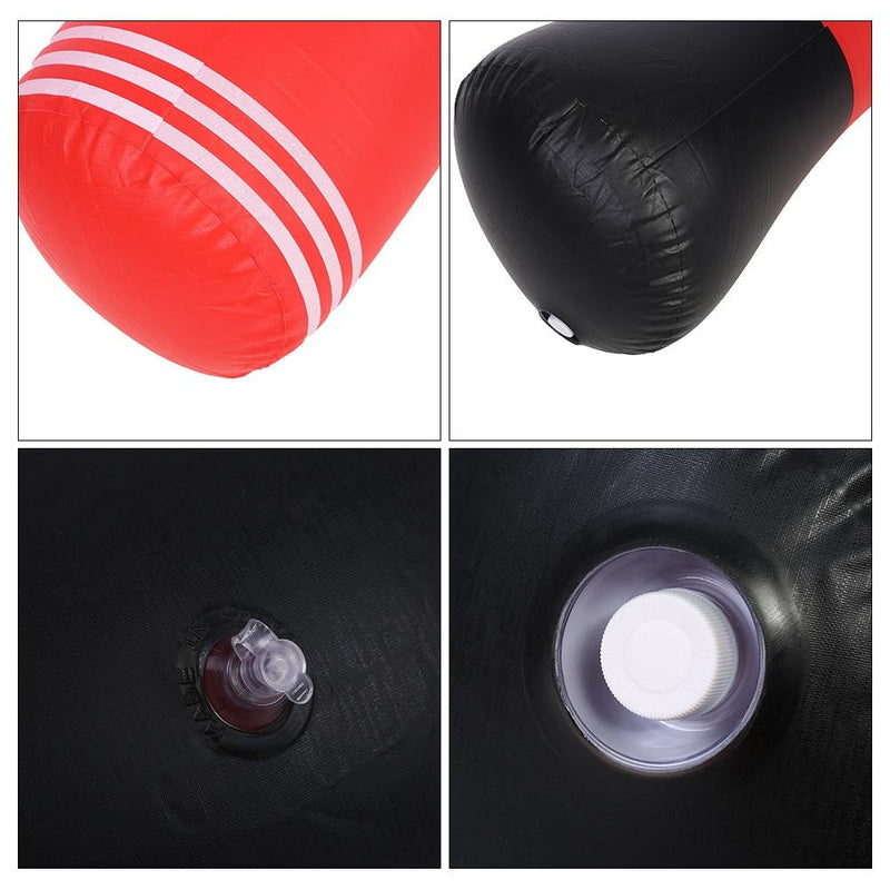 [AUSTRALIA] - Dilwe Punching Bag, PVC Flexible Boxing Target Bag with a Pump for Indoor Outdoor Punching Training Equipment 