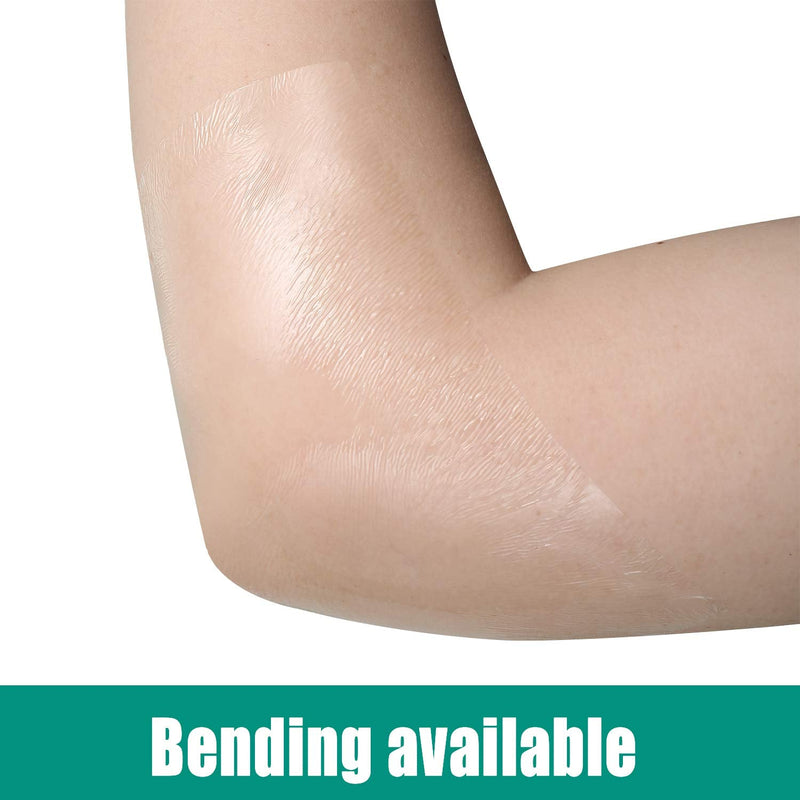 Transparent Stretch Adhesive Bandage Waterproof Bandage Clear Adhesive Bandages Dressing Tape for (2 Inch x 10.94 Yard) 2x393.84 Inch (Pack of 1) - BeesActive Australia