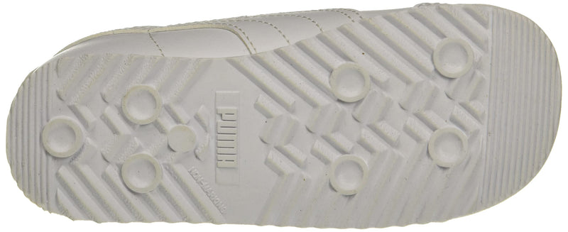 PUMA unisex child Roma Basic Sneaker, White/Light Gray, 10 Toddler US - BeesActive Australia