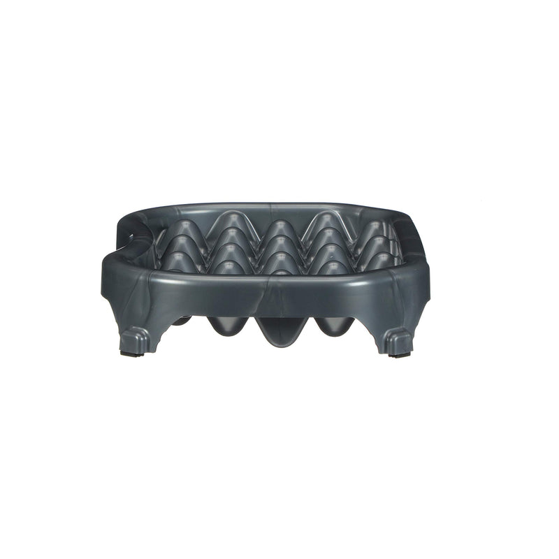 Neater Pet Brands - Neater Slow Feeder - Fun, Healthy, Stress Free Dog Bowl Helps Stop Bloat Prevents Obesity Improves Digestion (2.5 Cup, 6 Cup, Double Diner/w Water Bowl) Gunmetal 2.5 Cup Food - BeesActive Australia