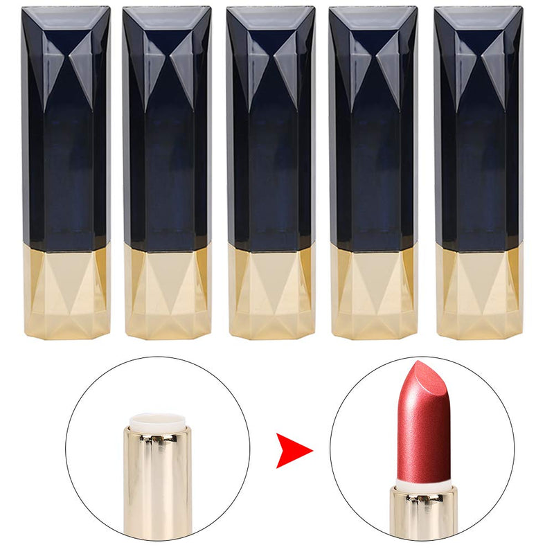 Empty Lip Gloss Tube, DIY Lip Balm Refillable Container Travel Cartoon Lip Gloss Bottle Container for Women and Girls (5pcs) - BeesActive Australia