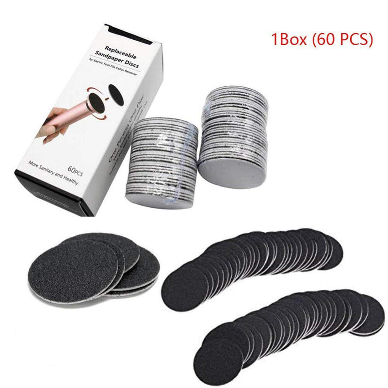 Powerful Electric Foot Callus Remover (Speed Adjustable) with 60pcs Sandpaper Disk,Professional Electronic Foot File Pedicure Tool for Dry Dead Cracked Skin Callous,Black - BeesActive Australia