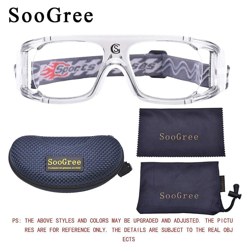 SooGree Basketball Sports Goggles Protective Eyewear for Men Safety Glasses Gray - BeesActive Australia