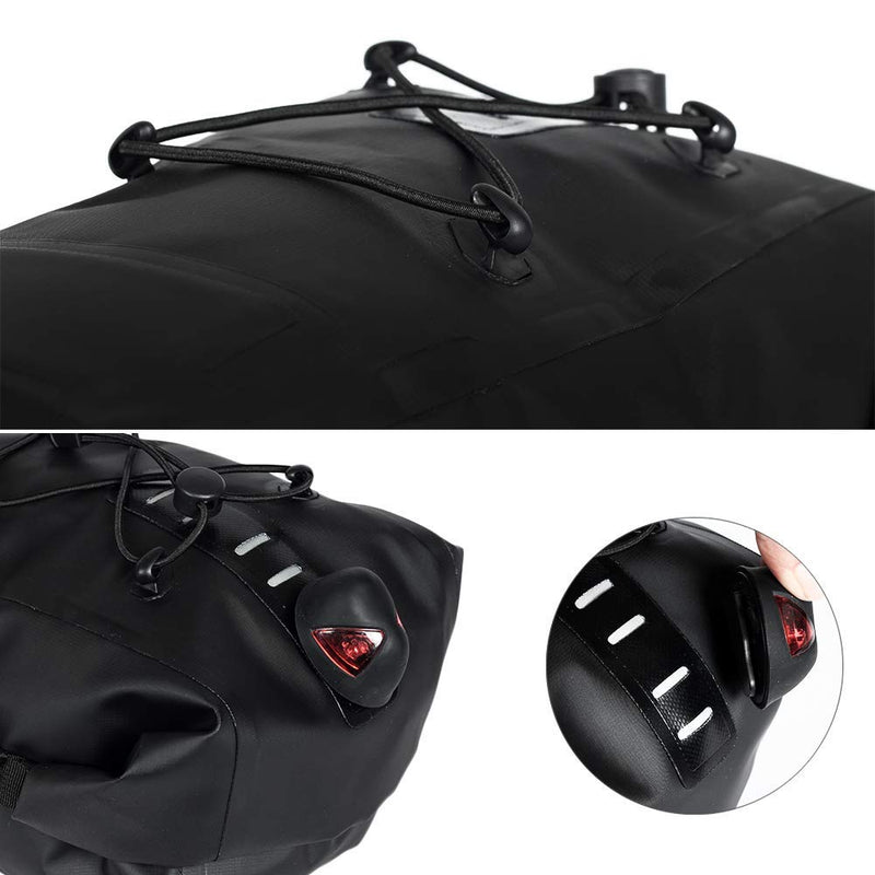 Waterproof Bicycle Saddle Bag Bike Bag Under seat Bag Rainproof Mountain Road Bike Seat Bag Bicycle Bag Professional Cycling Accessories Black 10L - BeesActive Australia