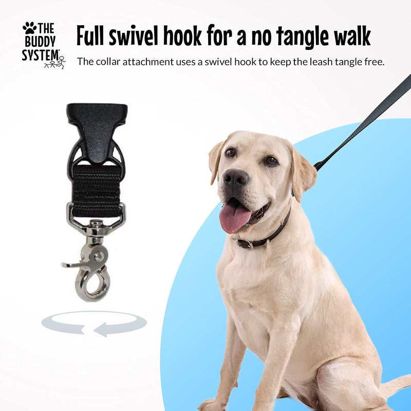 The Buddy System Hands Free Dog Leash and Lunge Buster Pet Leash, Bundle Adjustable Dog Leash for Walking, Running, Training, Exercise with Your Dog-Made in The USA - BeesActive Australia